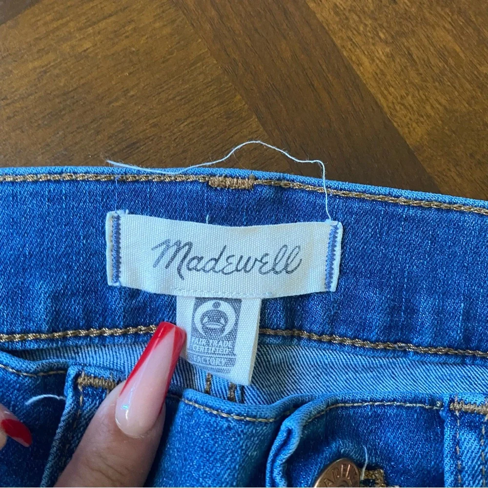 Madewell 9 inch midrise skinny EUC - Picture 5 of 6